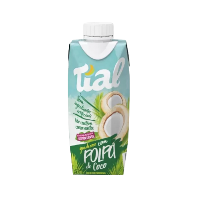 TIAL AGUA DE COCO C/ POLPA 330ML